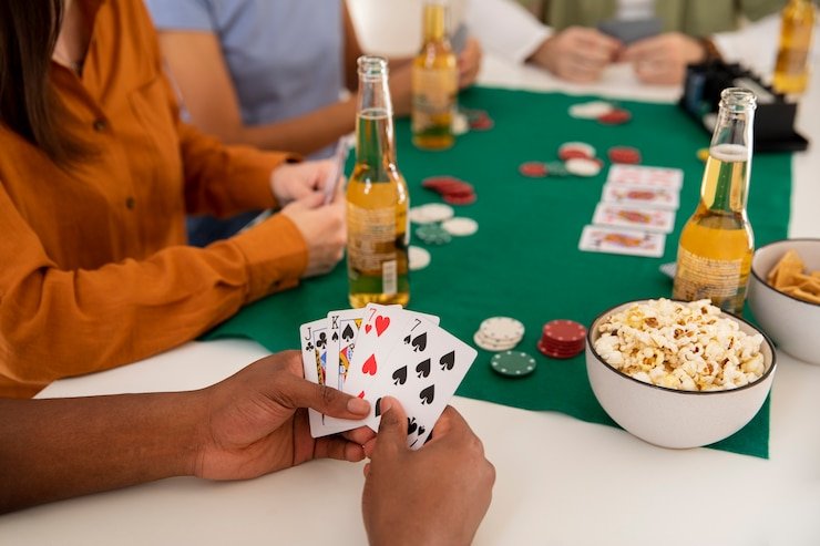 Payout structure display for blackjack outcomes